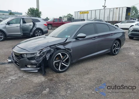 2020 Honda Accord Sport из США, поврежденный, VIN 1HGCV1F3XLA121074